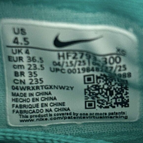 Nike Ja 3 “Turbo Green” Men’s Size 4.5 Women’s 6 Black Basketball Sneakers main image 6